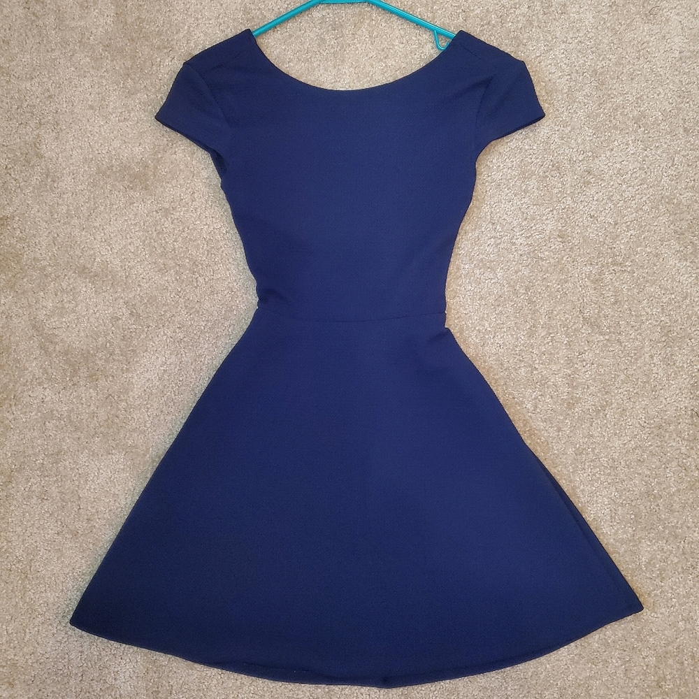 Navy Blue Dress
